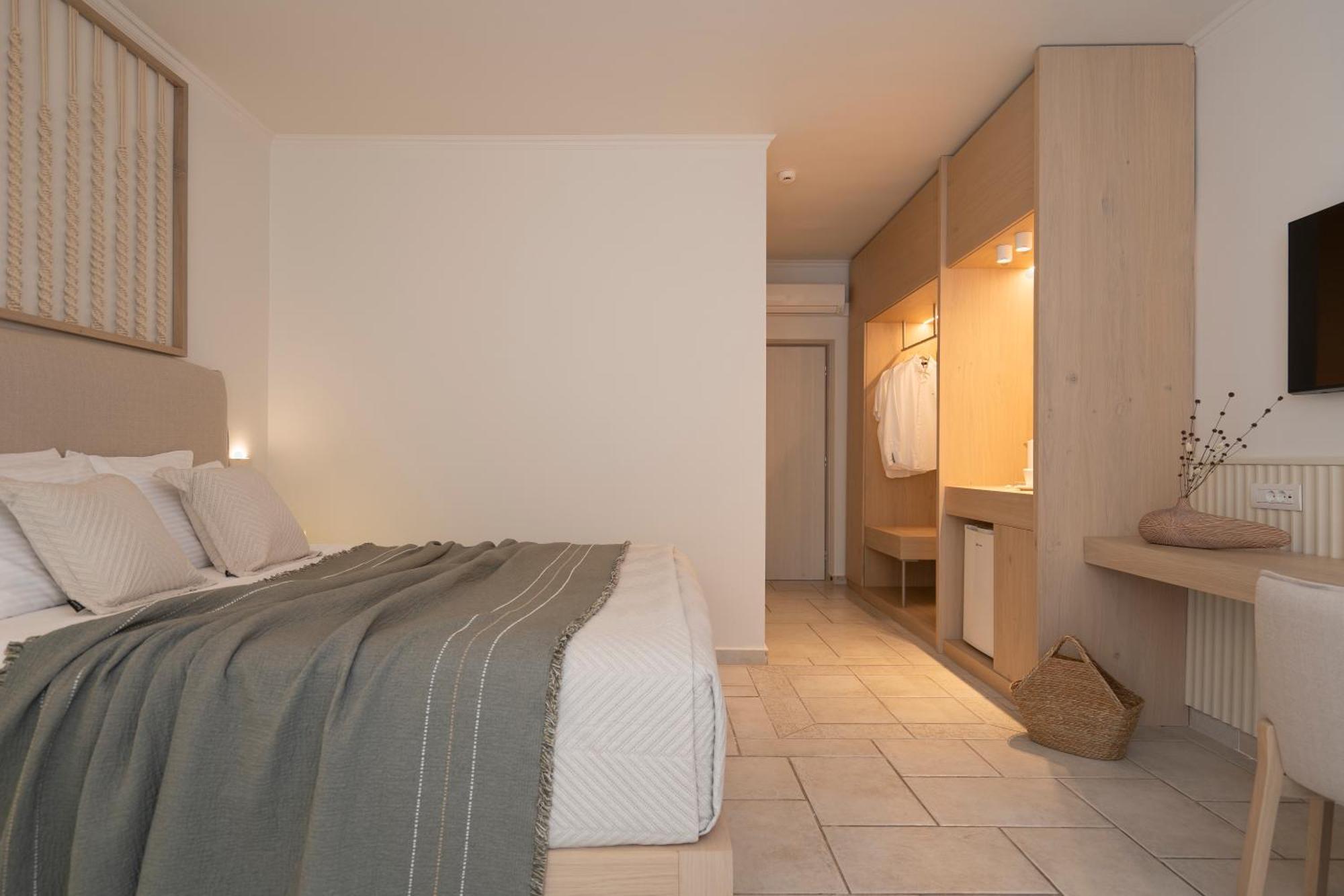 Arkadia Hotel Kypseli Bagian luar foto