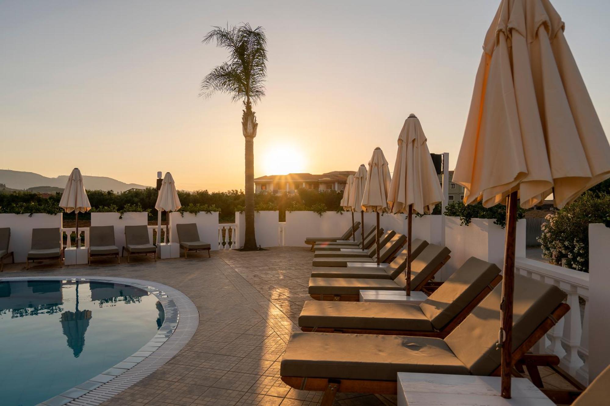 Arkadia Hotel Kypseli Bagian luar foto