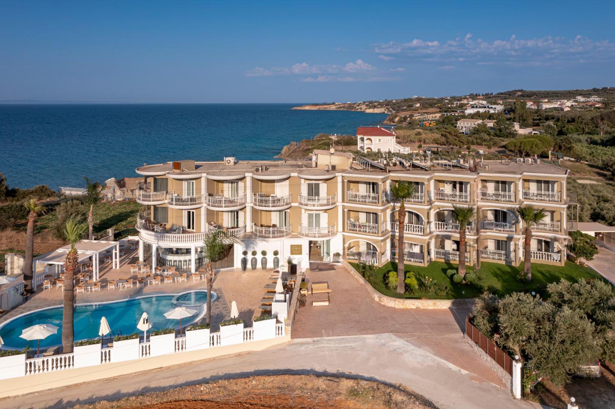 Arkadia Hotel Kypseli Bagian luar foto