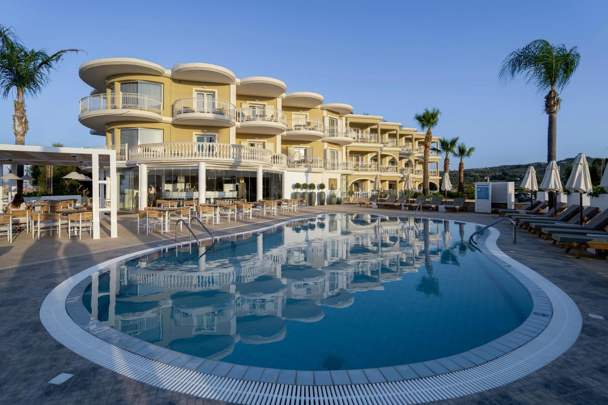 Arkadia Hotel Kypseli Bagian luar foto